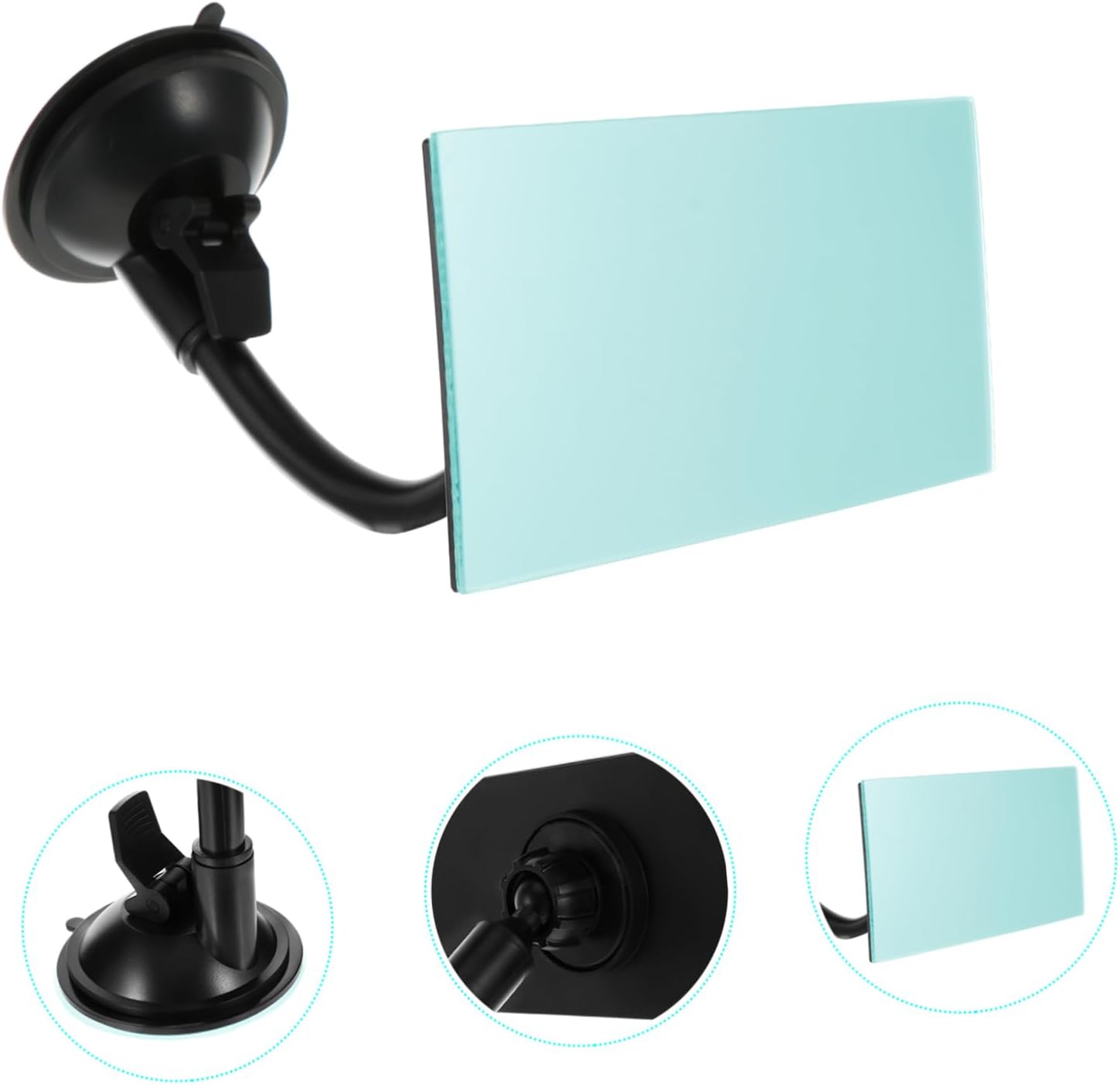 Boy Girl Car Mirror Rear Facing Car Mirror Safety Rearview Adhesive Seat for Useful Accessory