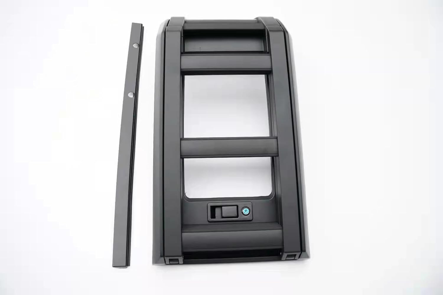 Gloosy Black Side Access Ladder fit for Land Rover Defender 110 90 130 2020-2025 2024 Rack Side Window Roof Step Ladder