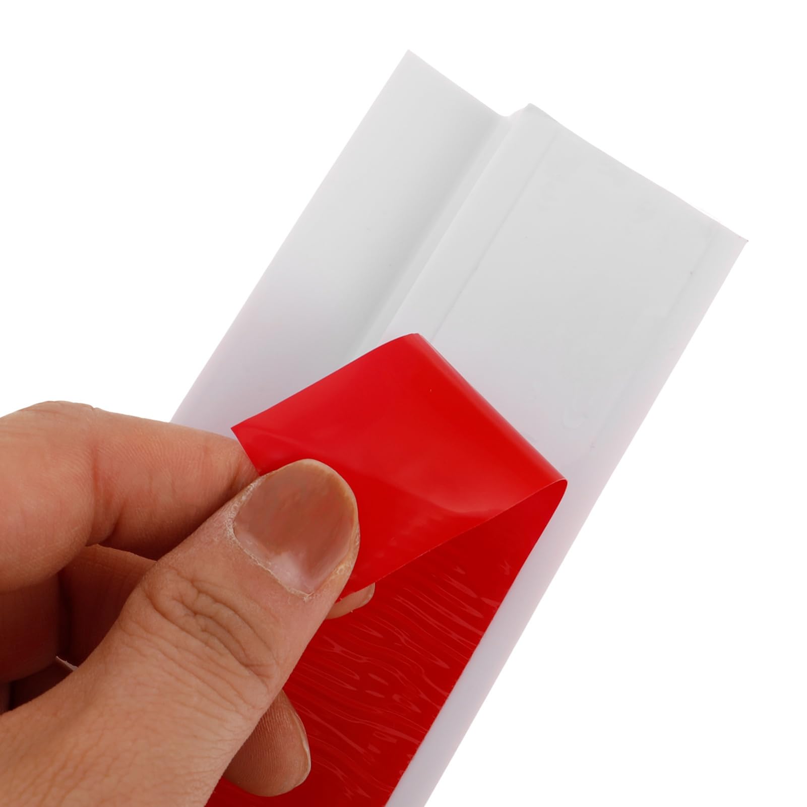 IWOWHERO Doorway Wheelchair Ramp Threshold Ramps for Floor Transition Plastic Material Home Safety DIY-Friendly Style Custom Length