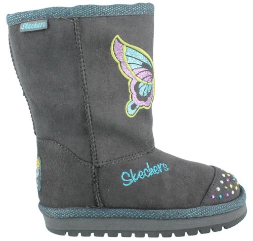 Skechers Kids 10317L Butterfly Steps Light-Up Boot