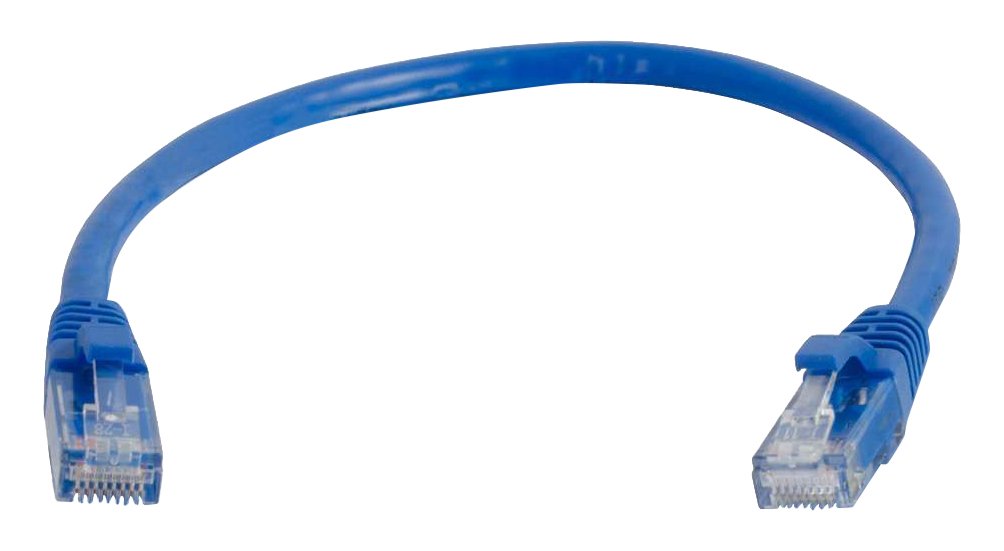 2 Cavi CAT5e Ethernet RJ45 Da 15 Piedi (4,5m) – Colore Arancione, Con Connettori Placcati Oro