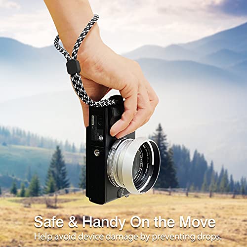 Hand Wrist Strap Lanyard, 6 Pack 9.5Inch Adjustable Nylon Wristlet Straps Keychain String For Cell Phone Case Holder, Airpods Pro 2 2022, Camera, Key, Gopro, Usb Drive, Ski Glove (Multi-Color) #TOP5