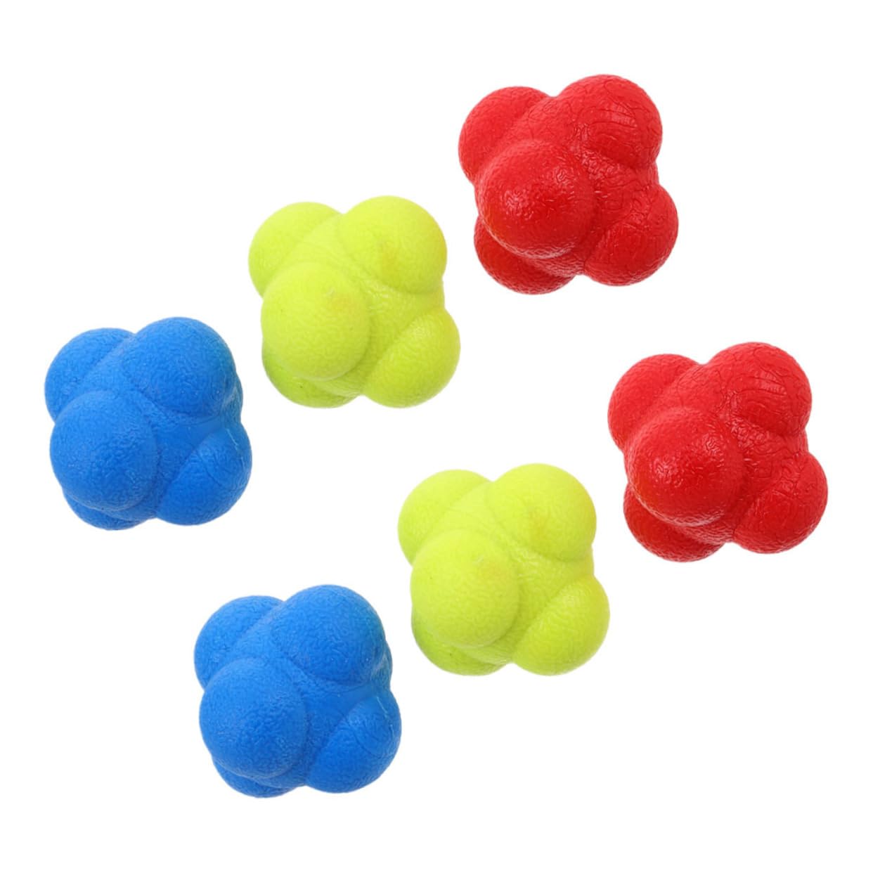 ifundom Multi-Sport Training Tool 6pcs Reaction Agility Balls Hand Eye Coordination Reflex Training for Athletes