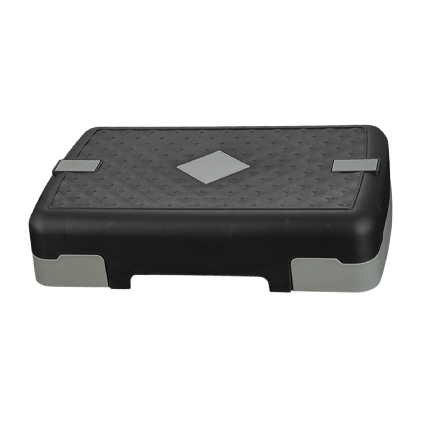 SECRET DESIRE Fitness Adjustable Workout Aerobic Stepper Anti Slip Texture Fitness Stepper Black Gray-image-5