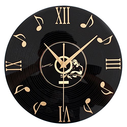 Wanduhr Geräuschlos, Likeluk 12 Zoll(30cm) Modern Quartz Lautlos Wanduhr Uhr Uhren Wall Clock ohne Ticken Cover