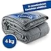 Produktbild Genius eazzzy Gewichtsdecke 135 x 200 cm (4 kg) Therapiedecke mit Glasperlen für Erwachsene und Kinder gegen Schlafstörung | Beschwerte Schlafdecke für einen besseren Schlaf