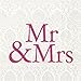 Produktbild IHR-Serviette, Mr & Mrs. pink