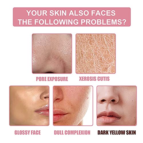 Novobey Face Primer, Pore Base Gel Cream, Isolation Concealer Cream, Face Foundation Primer Makeup For Invisible Pore, Cover Acne, Shrink Pores, Anti-Oxidation, Anti-Aging Wrinkles 30G #TOP6