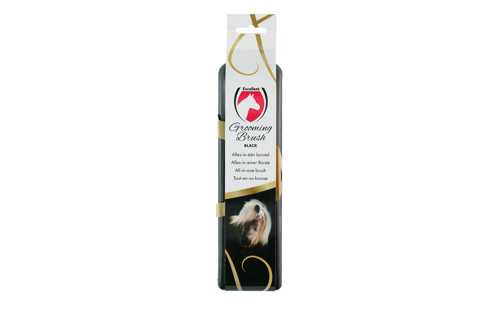 EXCELLENT Cepillos Para Caballo Excellent Horse Grooming Brush Negro