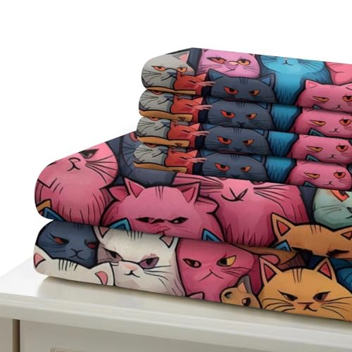 Housse de couette café 3D king size parure de lit microfibre confortable