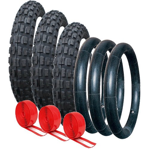 an Alternative Set of Tyres and Tubes for an Out N About Nipper Pushchair with Puncture Protection