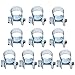 18pcs Car Tank Extractor Fuel Standpipe Set, Auxiliary Diesels Heating Fuel Line with Petrol Filter, Fuels Standpipe Fuels Hose Clip Kit Fit For Eberspacher Webasto(COLOR:silver)