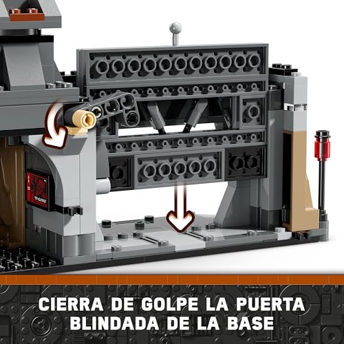 LEGO Star Wars: The Mandalorian Batalla Entre Paz Vizsla y Moff Gideon Juguete de Construcción Coleccionable con Minifiguras, Juego de Fantasía, Regalo para Niños y Niñas de 7 Años o Más 75386 - imagen 4