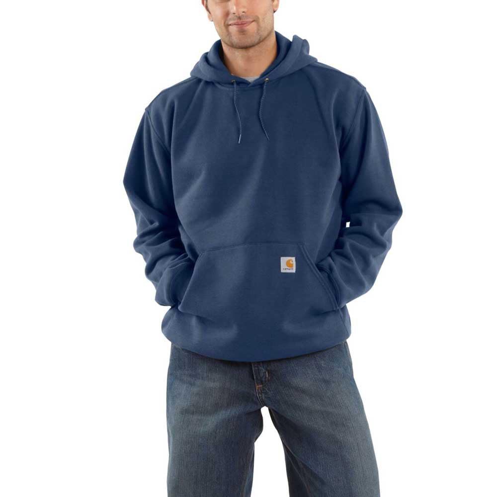 Carhartt Men's Midweight Hooded Sweatshirt, Navy, S
