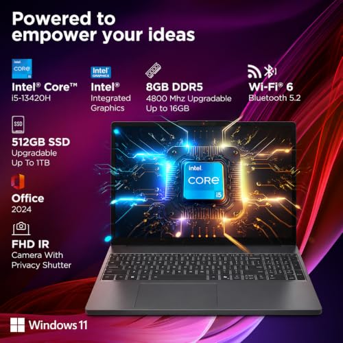 Lenovo IdeaPad Slim 3 13th Gen i5 15.3 inch Gray - Image 5