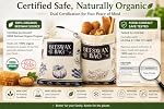 2 Pack Organic Beeswax Bread Bags for Bread & Sourdough, Large Linen Reusable Bread Storage Bag with Removable Double Bags for Easy Cleaning, Food-Safe, Plastic-Free, Keeps Bakes Fresh Longer