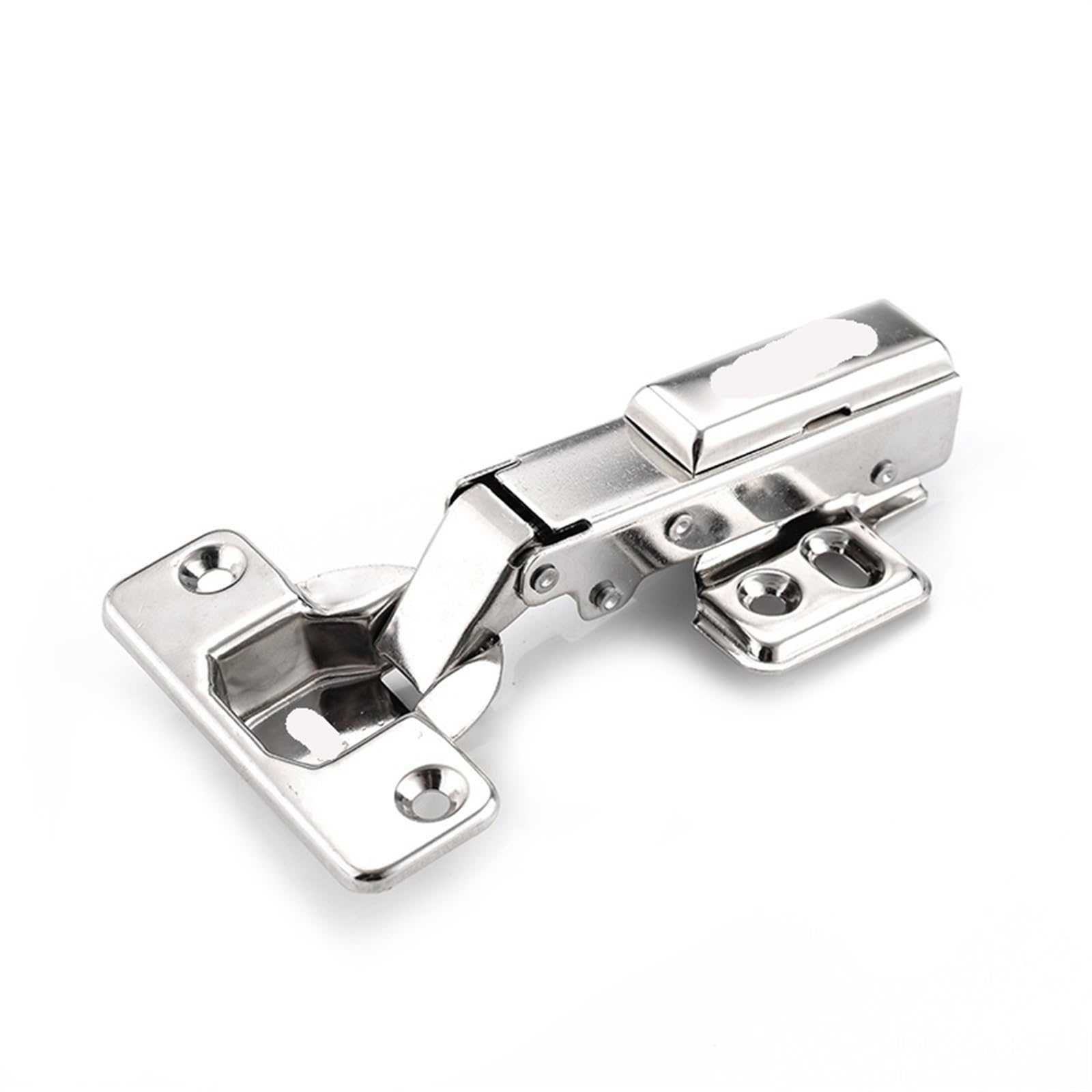 Cabinet Door Hinge Full Size 304 Stainless Steel Hydraulic Hinge Pure Copper Damper Buffer Cabinet Cupboard Door Hinges Furniture Hardware(Insert Embed)