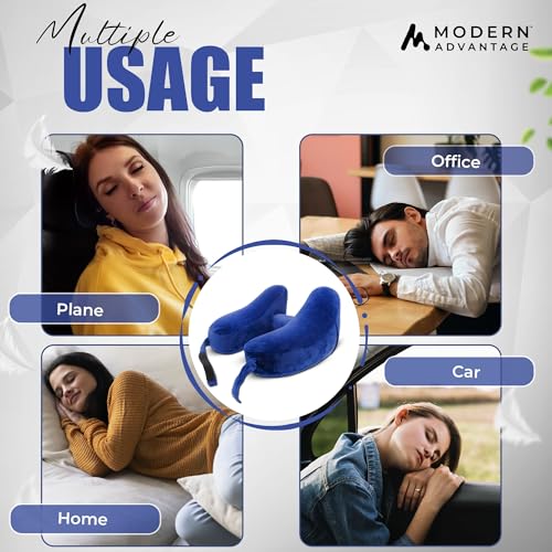 Almohada Inflable de Viaje Compacta y Ajustable miniatura 7