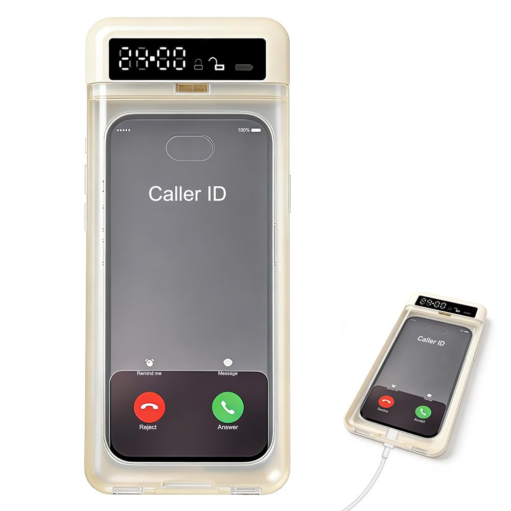 Handy Tresor mit Timer, SGZIOO Handy Safe mit Zeitschloss, Handytresor für Android/iPhone (Max 17.2cm), Bildschirmzeit-Kontrolle, hilft Kinder/Erwachsenen,Telefonsucht