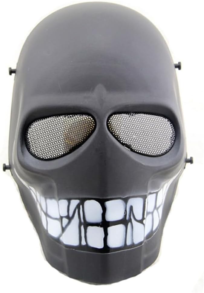 Koyheng Airsoft Mask Paintball Hockey BB Full Face Protective Mesh Mask Creative Graffiti Mask