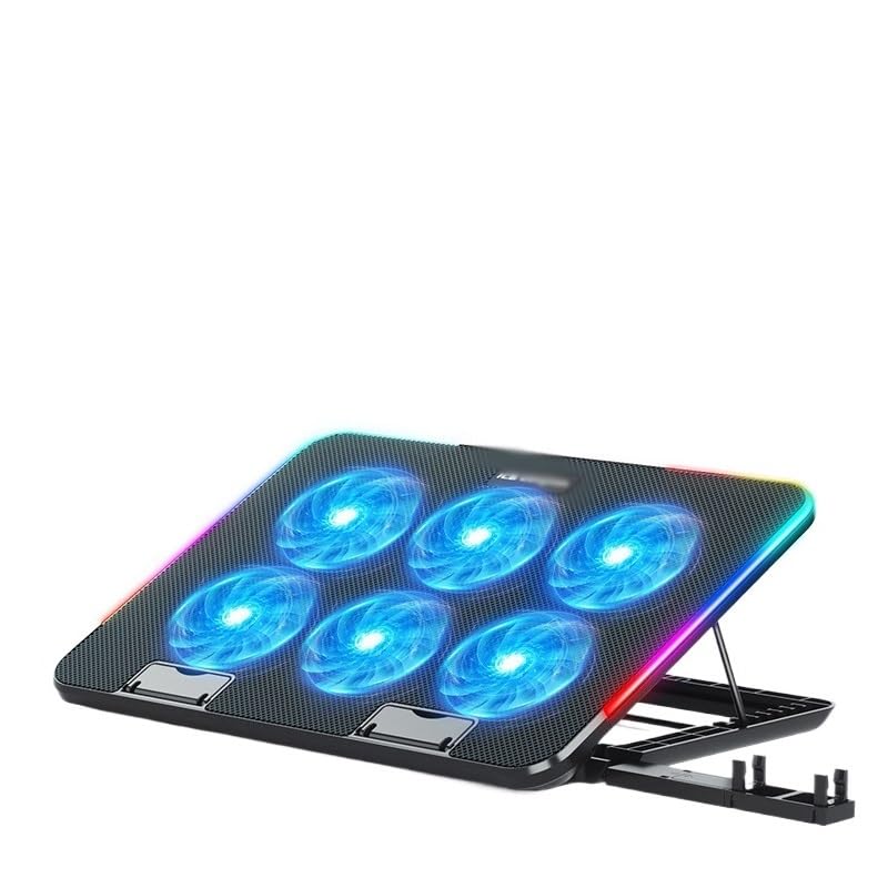 E-Sports Colorful Atmosphere Lighting Fan Notebook Cooler