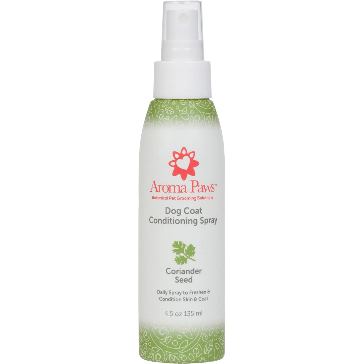 Aroma Paws Scented Dog Coat Spray – Cleansing, Conditioning, Moisturizing – Toxin Free, Healthy Ingredients – Aromatic Grooming Puppy Spray – Loosens