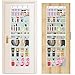 MaiHongda Large Size Toiletry Bags Over the Door Pantry Hanging Organizer Bathroom Quickly Dry Mesh Storage Pockets for Cosmetics Makeup Jewelry Shampoo Various Compartments 68inch B1 (1 pack)