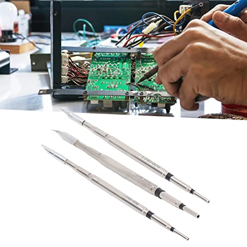 Miniatura 2 de Punta De Soldador, Cabezal De Soldadura De Metal, Accesorios De Estación De Retrabajo De Soldadura De Repuesto O Modelo Jbc 210, Adecuado Para Espacio Fino, Reparación De Chips C210 020 Punta Recta