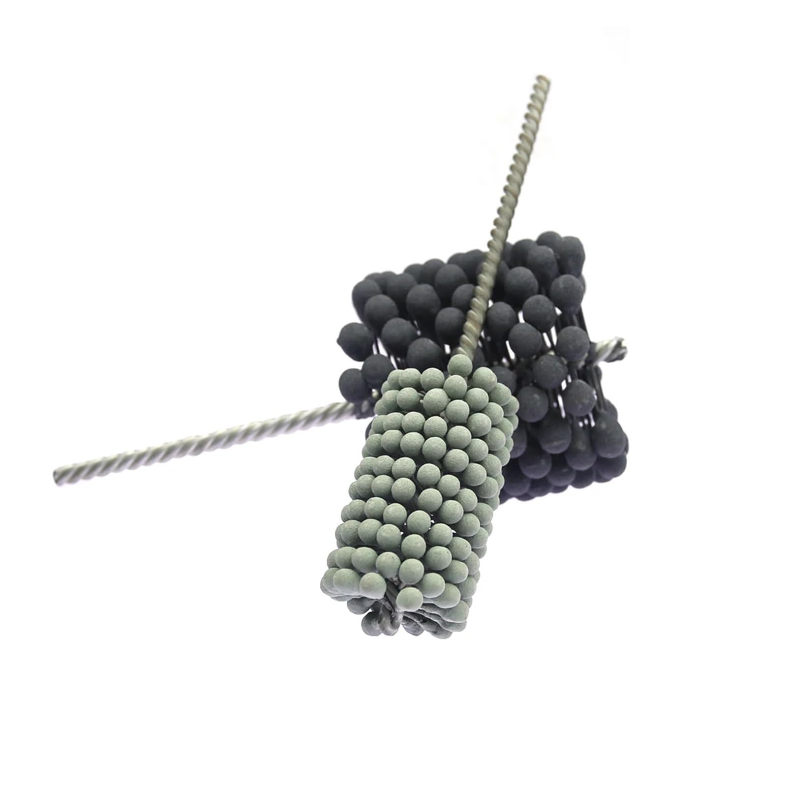 Zylinder Honbürste flexibel Korn 1 Stück Durchm. 6–88 mm Rohrpolier-Kugelkopf-Schleifscheibenbürste(Dia. 54mm x P320)