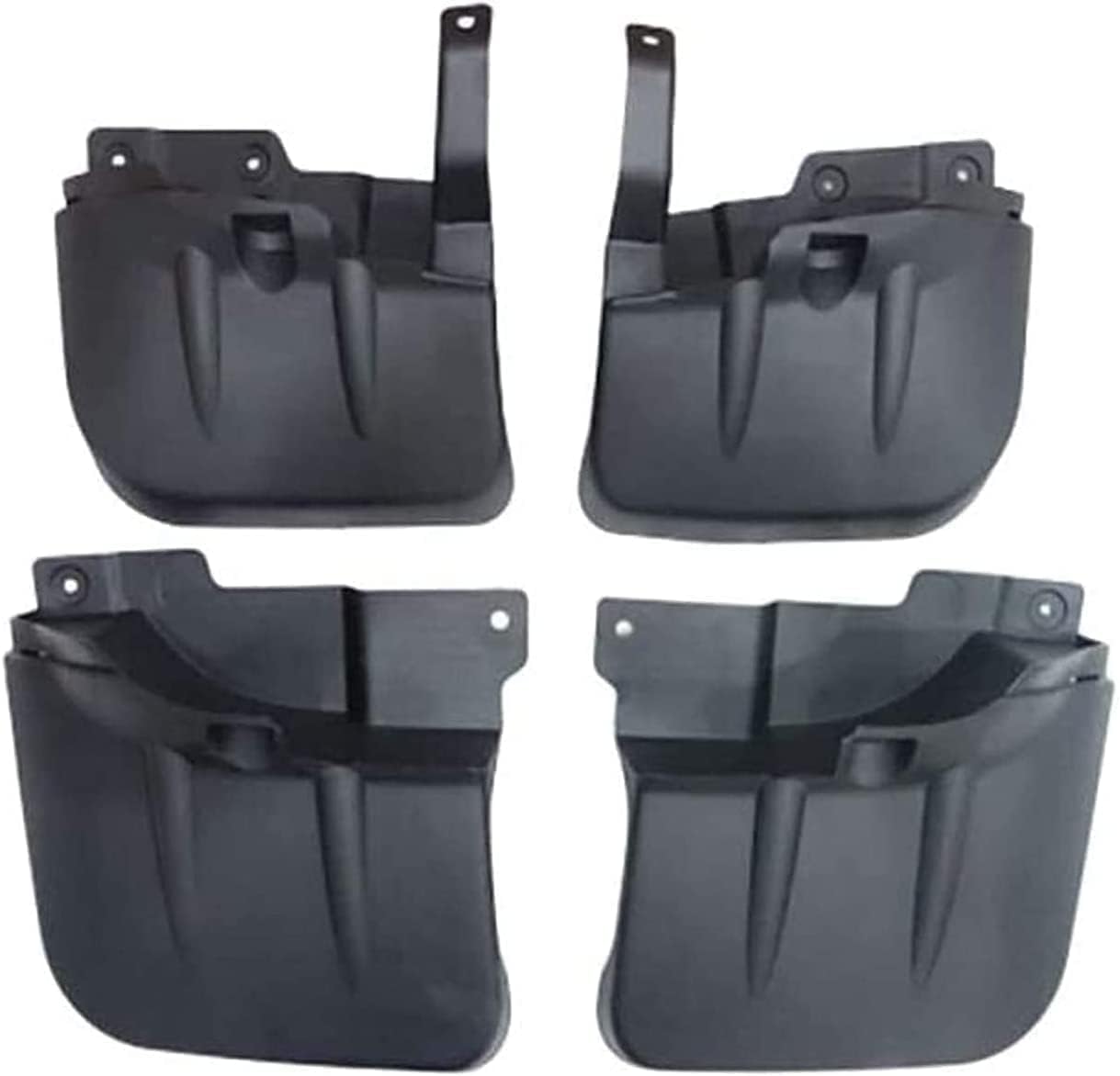 Garde-boue pour Mitsubishi L200 2018 2019 ajustement parfait plastique ABS durable