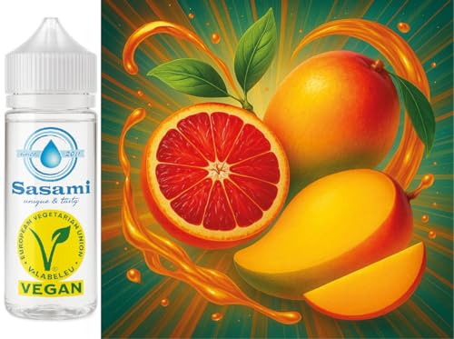 Arôme concentré orange sanguine mangue Sunburst Mango Sasami 100ml