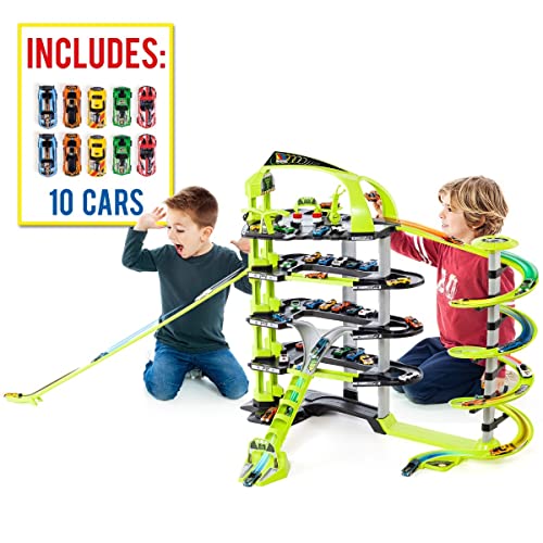 MOLTO Super Parking 5 étages Molto + 10 Voitures