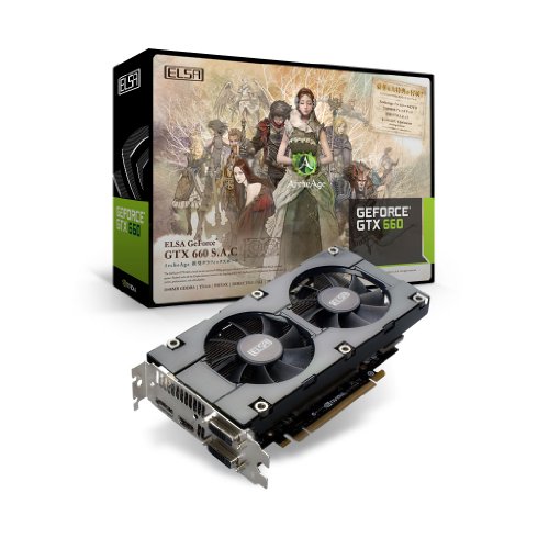 ELSA GEFORCE GTX 660 2GB S.A.C ArcheAge推奨 グラフィックスボード 日本正規代理店品 VD5085 GD660-2GERXA