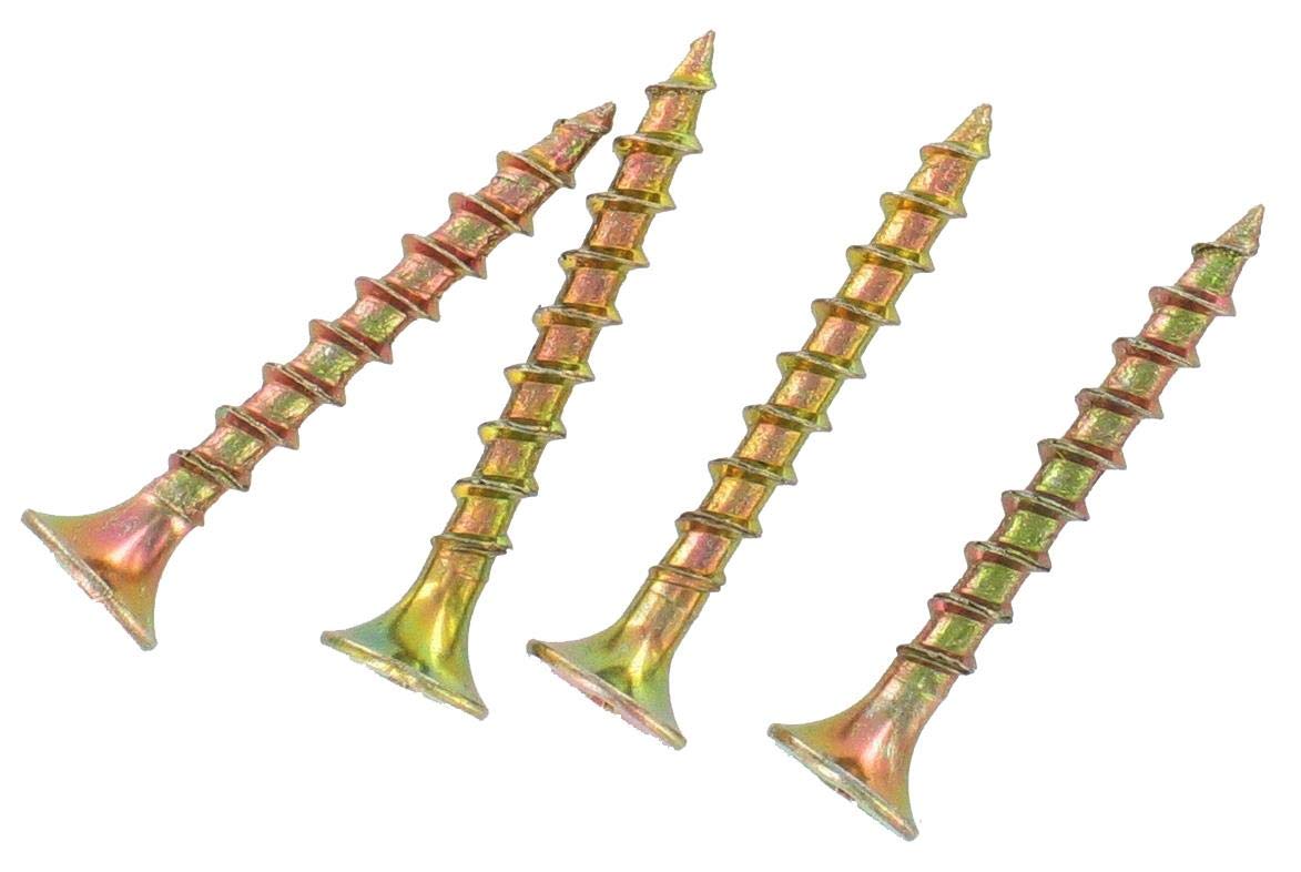 Grip Rite 3GS1 3-Inch 8 Coarse Thread General Purpose Screw with Bugle Head, 1 Pound, No Color