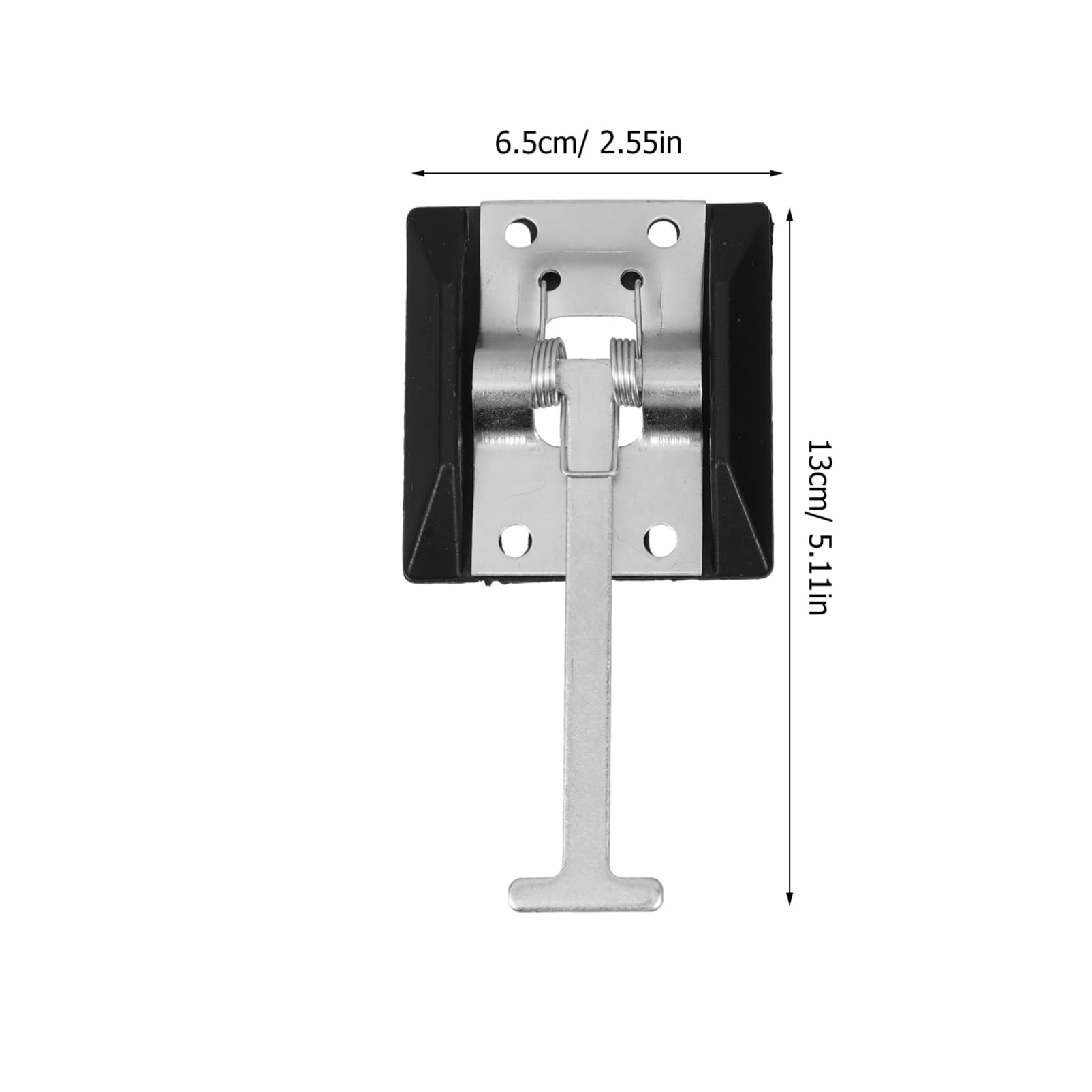 Unomor T-Style Door Holder for Rv Entry Door Catch Metal Catch Holder Zinc Coating
