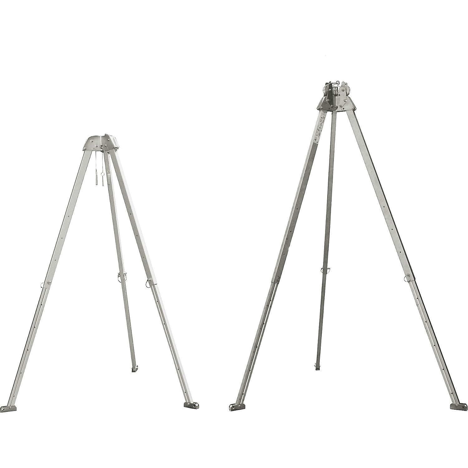kaiserkraft | Dreibaum Tracpode™ | Aluminium, 2 Umlenkrollen, 1 PSA, 1 Lifting