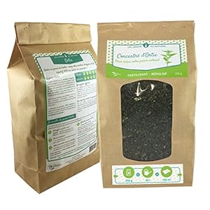 Concentraat voor brandnetmest, 100% natuurlijk.