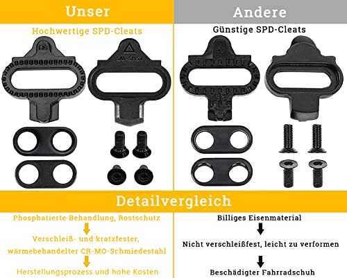 TacoBey Pedali per bicicletta compatibili con