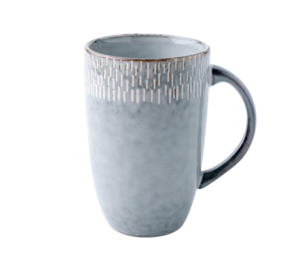 Tasse Kaffeebecher Tassen Retro Becher Mädchen Kaffeetasse Keramik Tasse Kreative Persönlichkeit Frühstück Milch Tasse Rosa Reaktionsglasur Teetasse Kaffeetassen (Color : B, Size : 600ml)