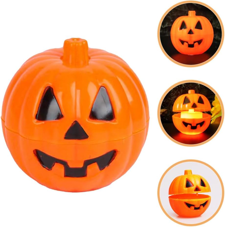 ERINGOGO Halloween Pumpkin Candy Box 24Pcs Small Fillable Pumpkin Containers for Party Favors Treat Storage Trick or Treat Holder