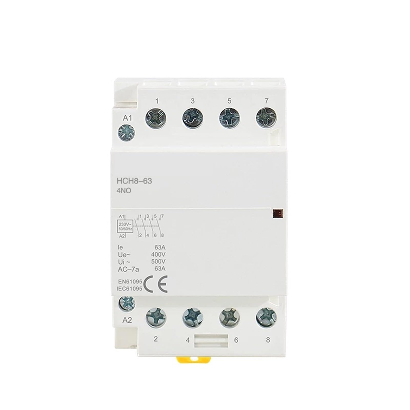 Contacteur domestique 4P 63A 4NO 110V pour l'automatisation des pompes à chaleur