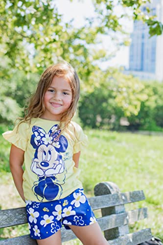 Ensemble Minnie Mouse avec Short en Sergé Résistant pour Bébé et Enfant