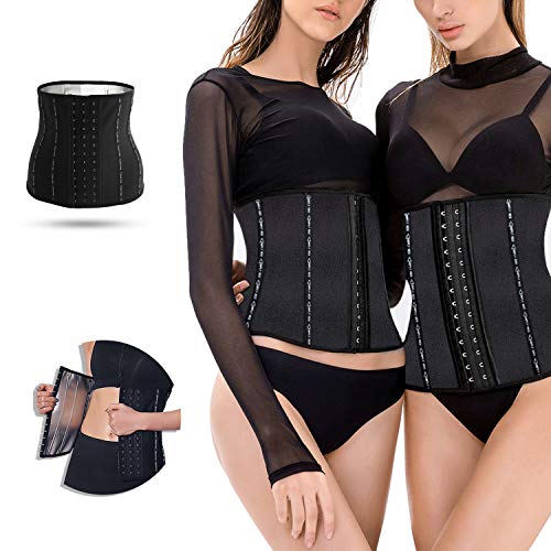 Fajas Reductoras adelgazantes Mujer Mujer y Hombre Faja Adelgazante,Faja para Gimnasio de Neopreno, Cinturón Lumbar Abdominal para Sudar y Hacer Deporte,Fitness y Proteger los lumbares (XL)