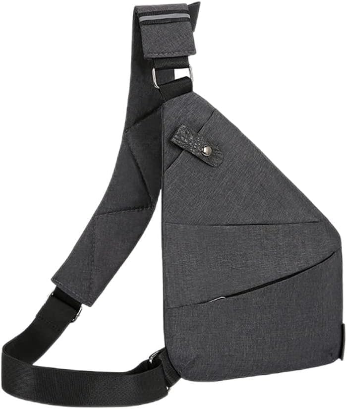 Men Travel Business Bag Shoulder Bag Holster Security Strap Digital Storage Chest Bags