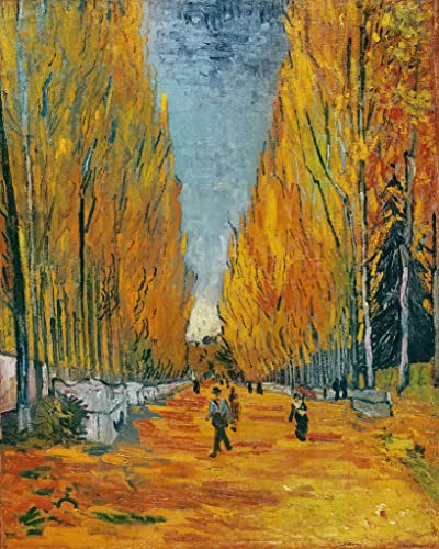 Tableau Vincent Van Gogh célèbre impression sur toile salon déco murale 60x90cm