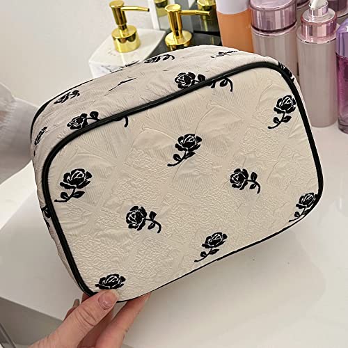 ASUYOERU Saco de Viagem Alívio Flores Organizador Clutch Bags Simples Portátil Multifuncional Moda C