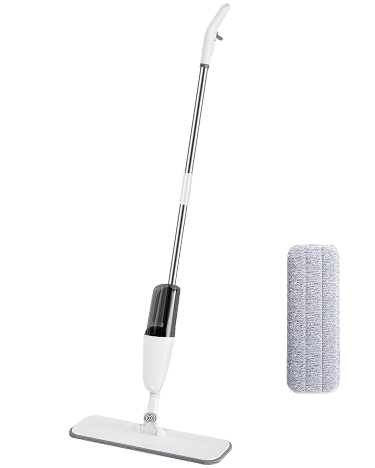 Deerma TB500 Spray Mop 360°, Floor Cleaning Mop Rotating 350ml, Microfiber Mop with 95cm Wide Spray Area for all Hard Floor