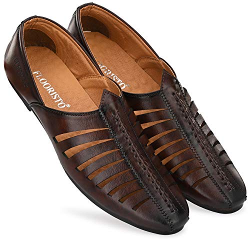 Traditional Ethnic Lightweight Mojari Jutti for Men