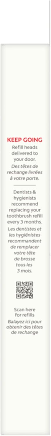 Colgate Keep Soft Manual Toothbrush for Adults with 2 Whitening Brush Heads, Silver