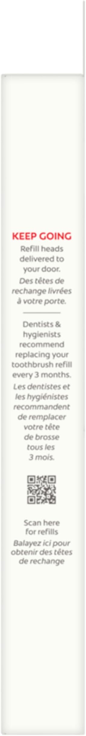 Colgate Keep Soft Manual Toothbrush for Adults with 2 Whitening Brush Heads, Silver